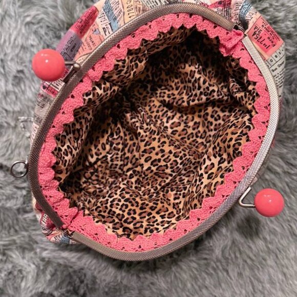 Whimsical Bubble Purse – Bronze Clasp & Silver Chain – Statement Bag - Picture 8 of 13